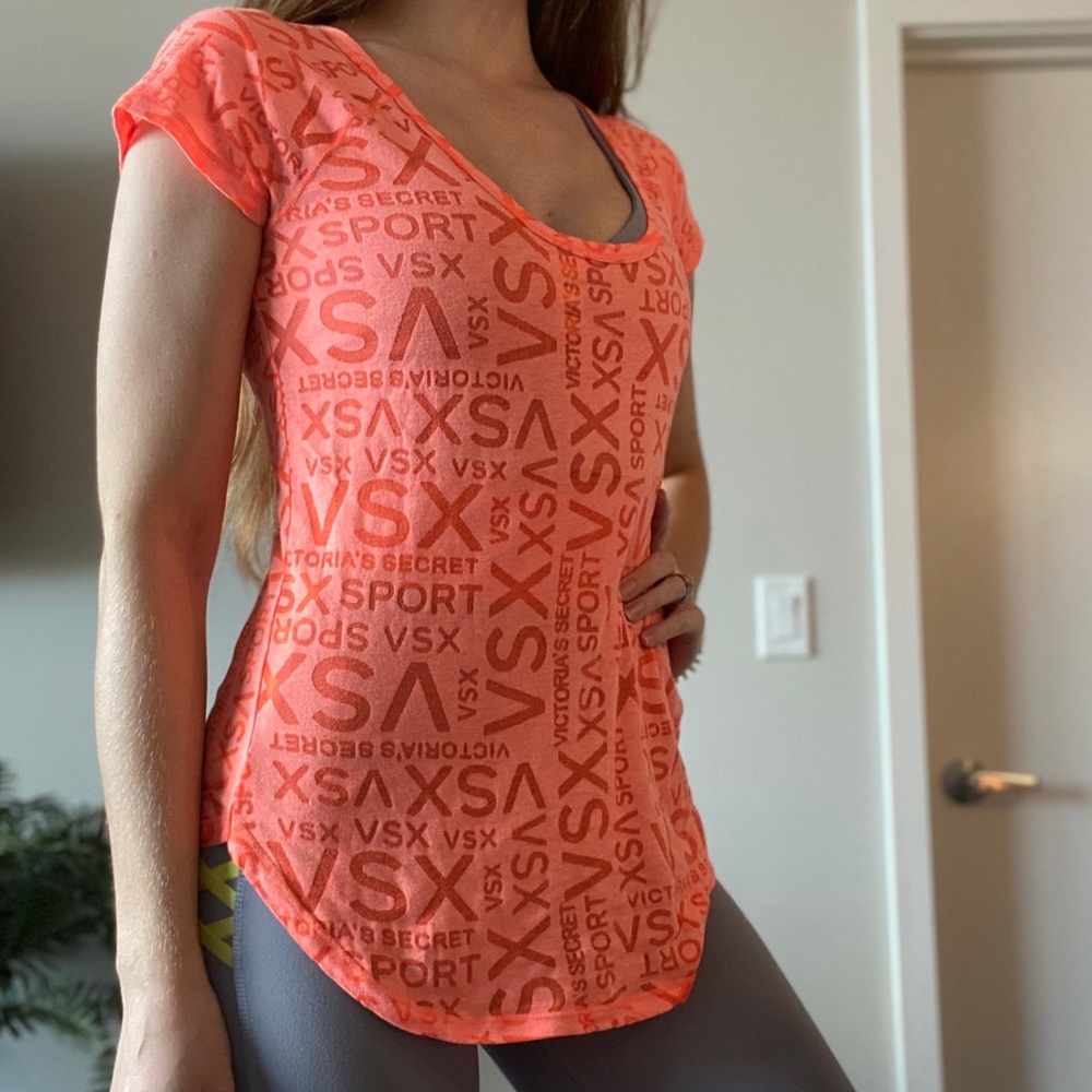 VSX Neon Tangerine Workout Tank